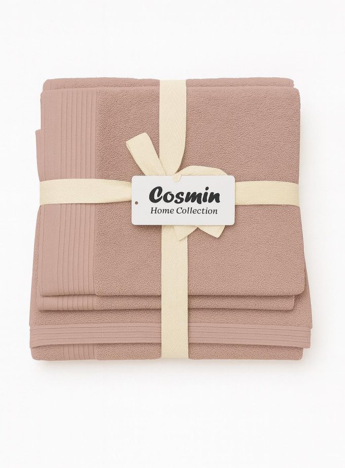 Σετ Πετσέτες 3 τεμαχίων Cosmin Serenity Powder