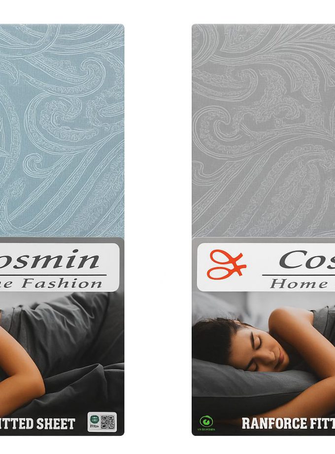 Σεντόνι με λάστιχο Cosmin Lahour 120x200+30 100% Βαμβακερά