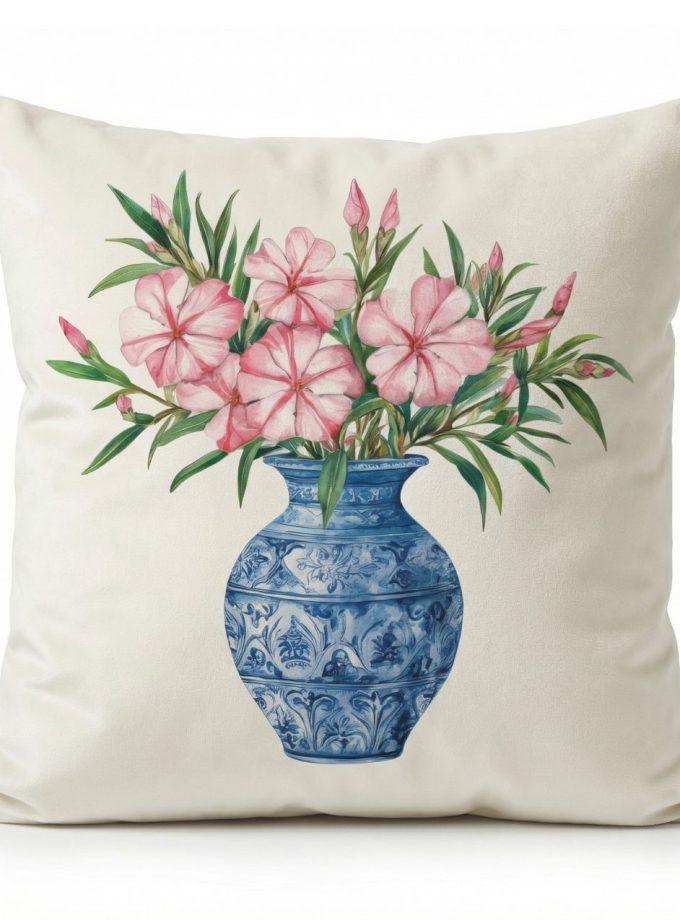 Μαξιλαροθήκη Διακόσμητική 45x45 Cosmin Kelma Floral Vassel