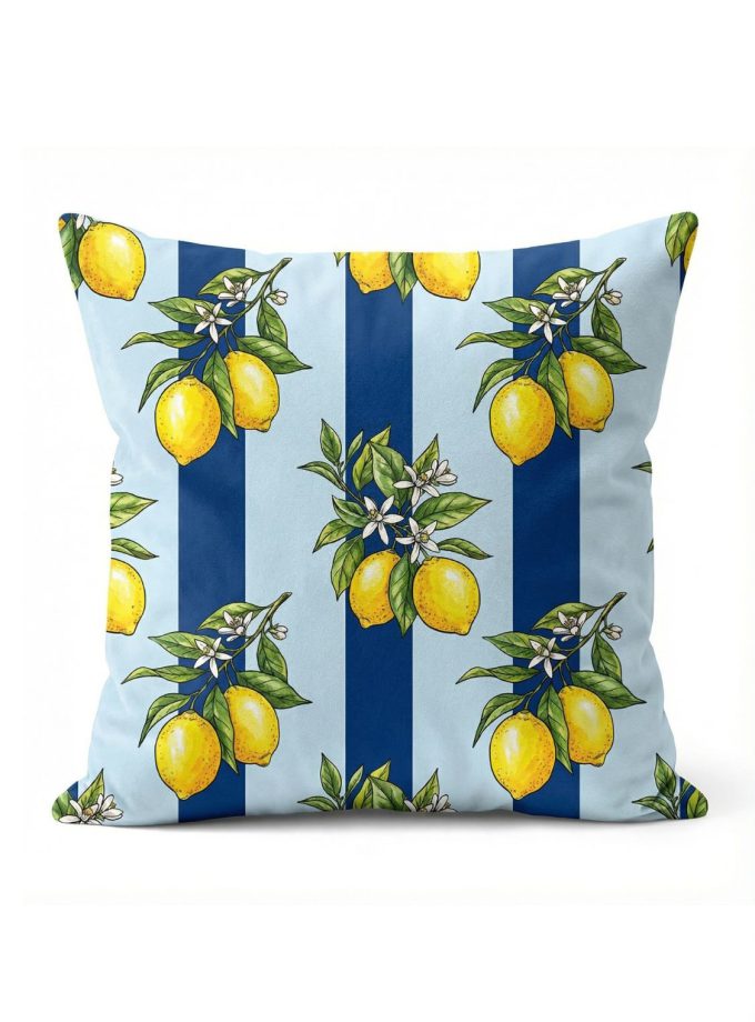 Μαξιλαροθήκη Διακόσμητική 45x45 Cosmin Kelma Lemon Breeze
