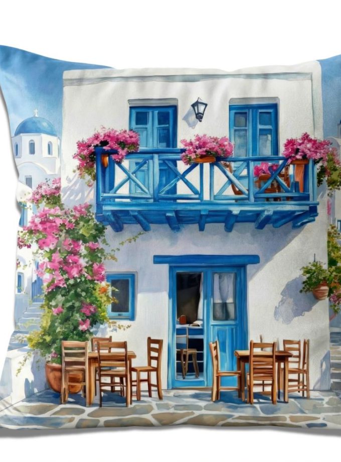 Μαξιλαροθήκη Διακόσμητική  45x45 Cosmin Kelma Cafe Reviere