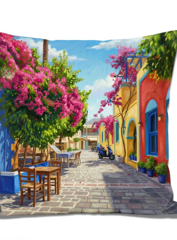Μαξιλαροθήκη Διακόσμητική  45x45 Cosmin Kelma Blossom Alley
