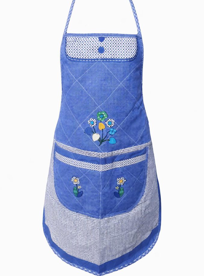 Ποδιές Κουζίνας  Cosmin Cooking Blue Flowers