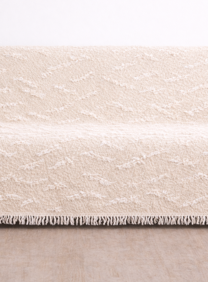 Σετ Ριχτάρια 3 Τεμαχίων (180x300+180x250+180x200) Cosmin Chenille Beige