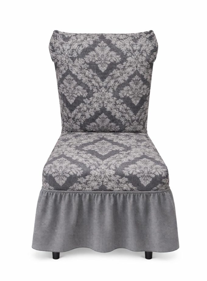 Σετ Καλύμματα Καρέκλας 6 Τεμαχίων Cosmin EasyFit Grey