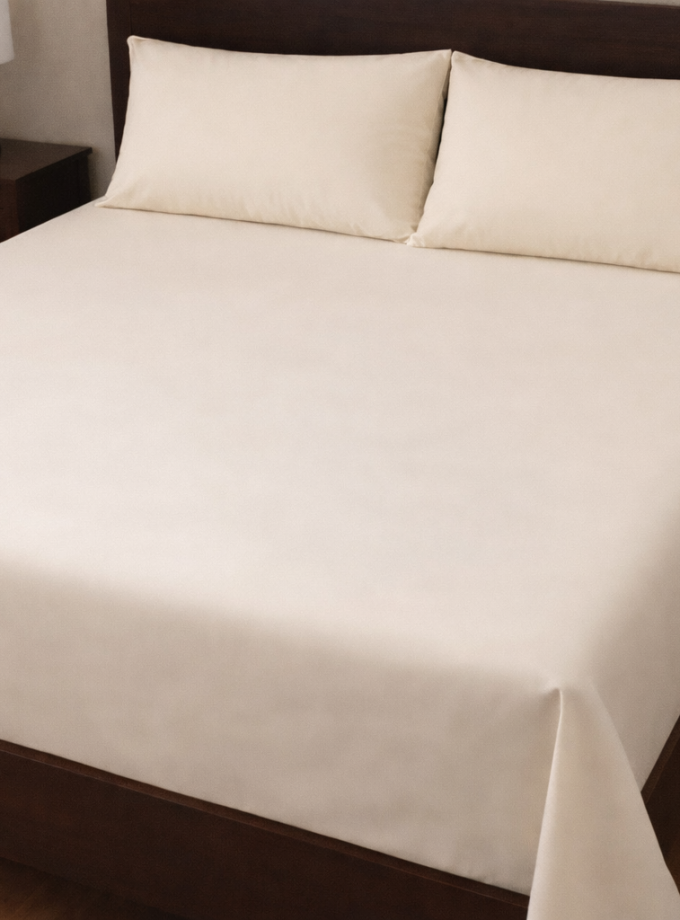 Σετ Σεντόνια Υπέρδιπλα 240x270 Cosmin Royal Beige